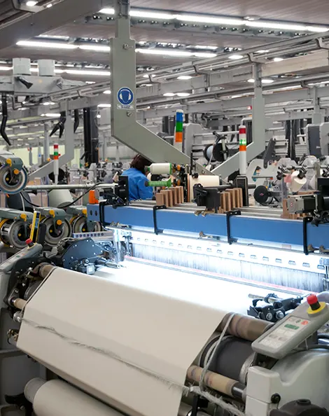Production de produits textiles en France