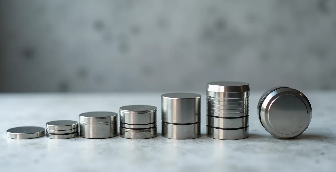 Graphique de rentabilité montrant la courbe d'amortissement d'une machine de marquage laser avec réduction progressive des coûts unitaires